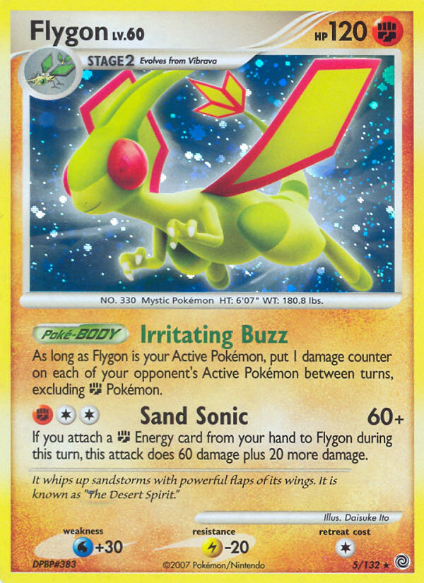 Flygon (5/132) [Diamond & Pearl: Secret Wonders] Pokémon