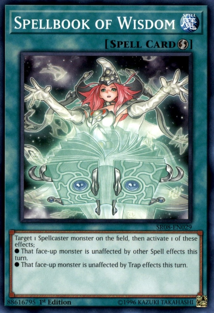 Spellbook of Wisdom [SR08-EN029] Common Yu-Gi-Oh!