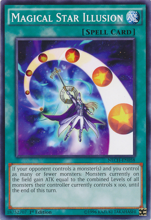 Magical Star Illusion [NECH-EN058] Common Yu-Gi-Oh!