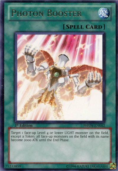 Photon Booster [PHSW-EN052] Rare Yu-Gi-Oh!