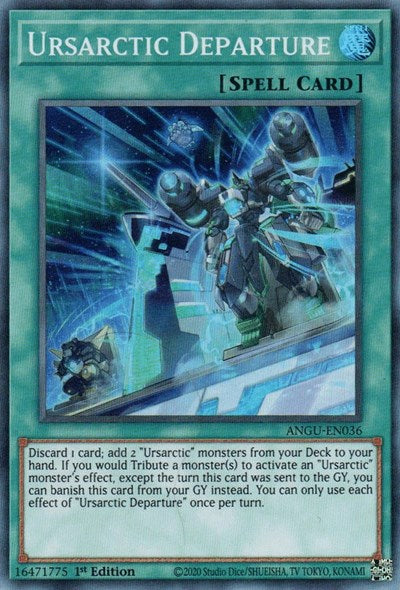 Ursarctic Departure (Super Rare) [ANGU-EN036] Super Rare Yu-Gi-Oh!