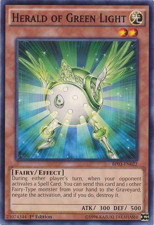 Herald of Green Light [BP03-EN022] Common Yu-Gi-Oh!
