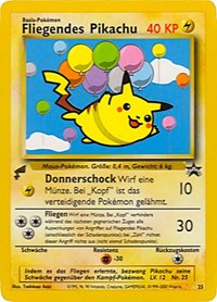Pikachu (25) (Flying) [Pikachu World Collection Promos] Pokémon
