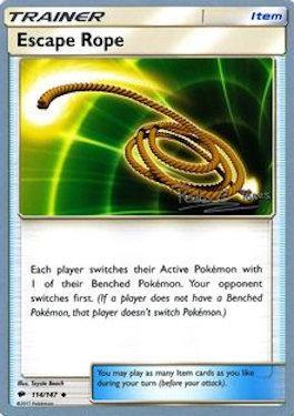 Escape Rope (114/147) (Dragones y Sombras - Pedro Eugenio Torres) [World Championships 2018] Pokémon