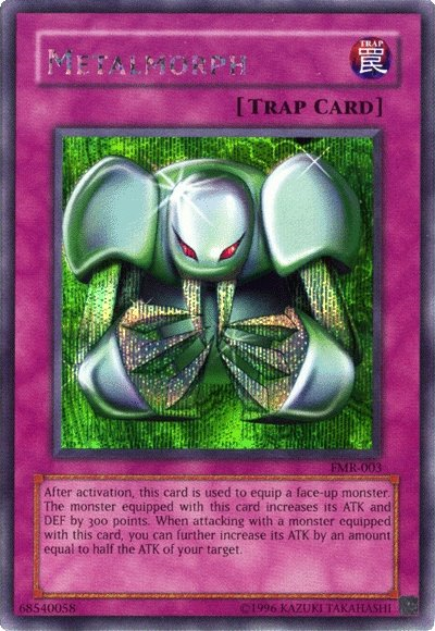 Metalmorph (Forbidden Memories) [FMR-003] Prismatic Secret Rare Yu-Gi-Oh!