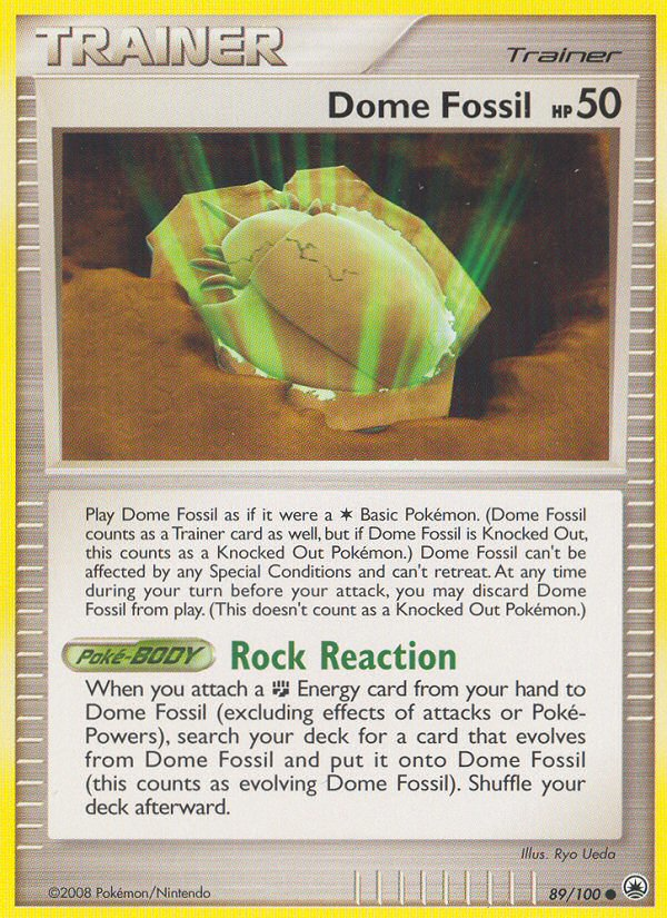 Dome Fossil (89/100) [Diamond & Pearl: Majestic Dawn] Pokémon