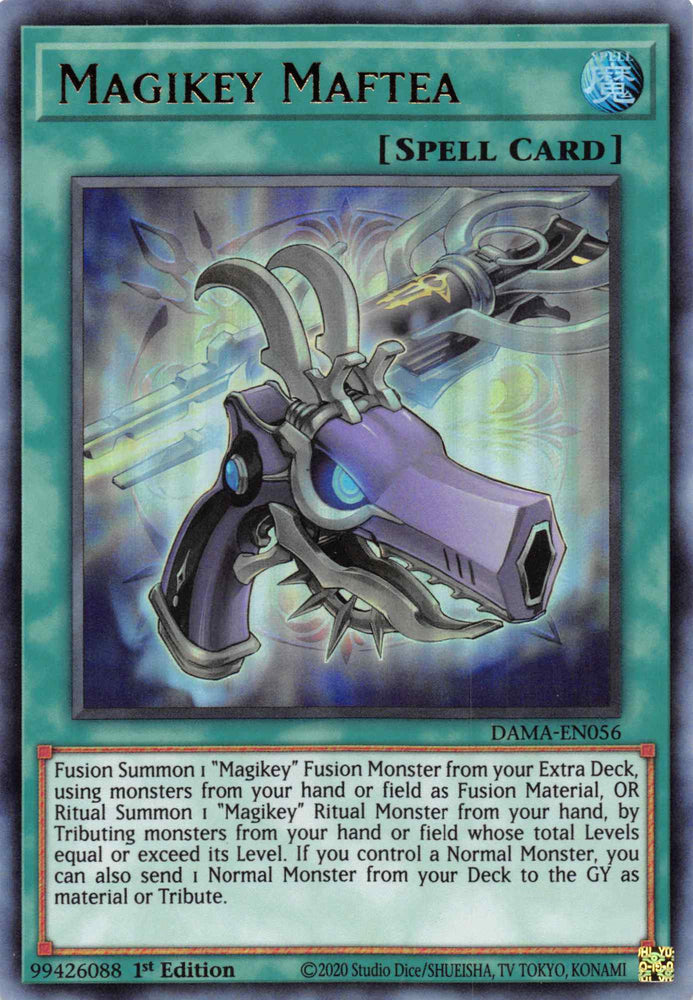 Magikey Maftea [DAMA-EN056] Ultra Rare Yu-Gi-Oh!