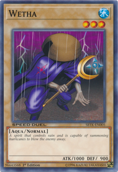 Wetha [SBTK-EN005] Common Yu-Gi-Oh!