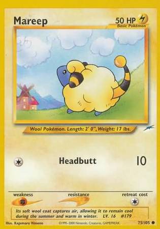 Mareep (75/105) [Neo Destiny Unlimited] Pokémon