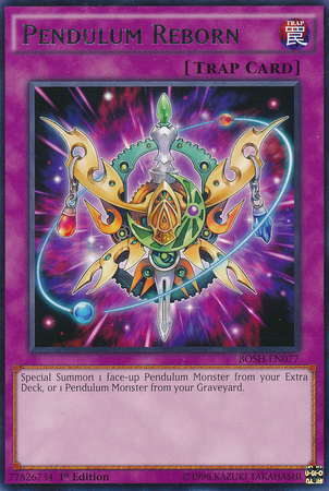 Pendulum Reborn [BOSH-EN077] Rare Yu-Gi-Oh!