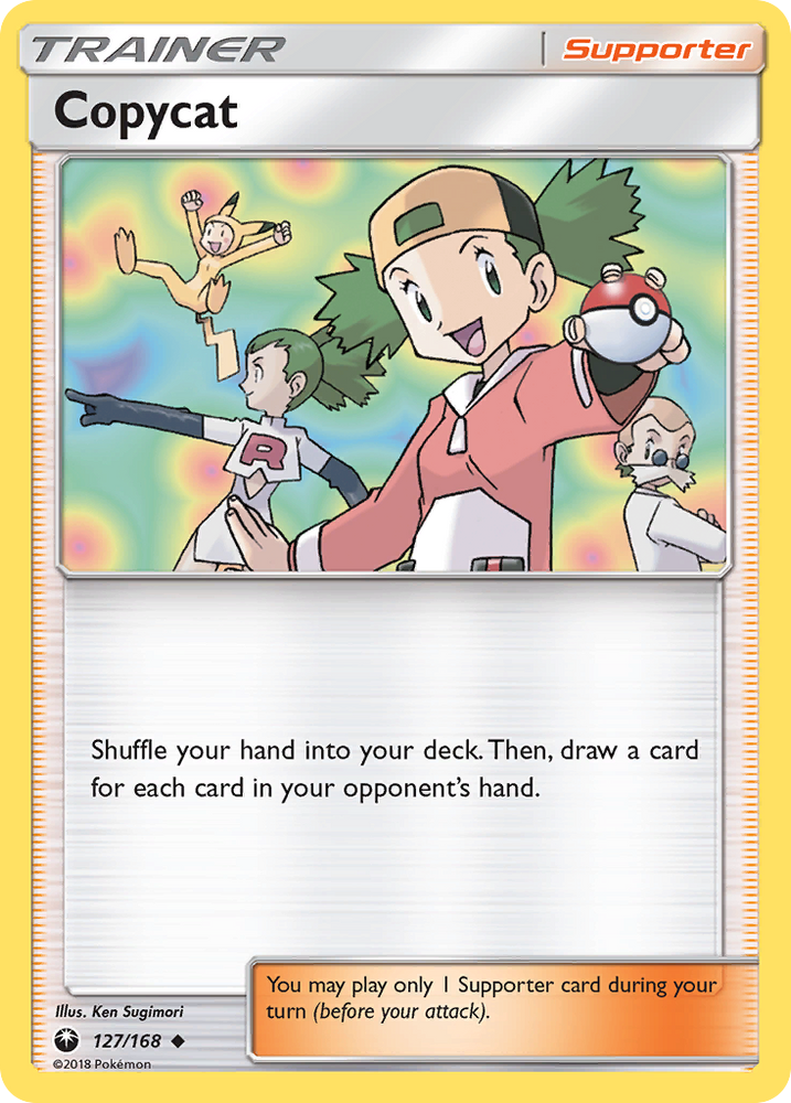 Copycat (127/168) [Sun & Moon: Celestial Storm] Pokémon