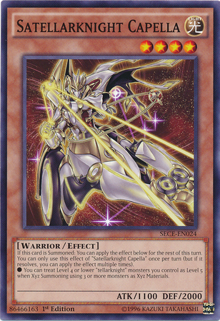 Satellarknight Capella [SECE-EN024] Common Yu-Gi-Oh!