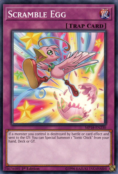 Scramble Egg [MP18-EN230] Common Yu-Gi-Oh!