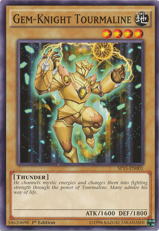 Gem-Knight Tourmaline [SP15-EN001] Common Yu-Gi-Oh!