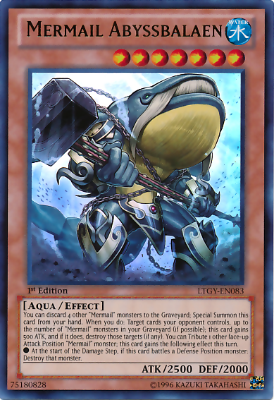 Mermail Abyssbalaen [LTGY-EN083] Ultra Rare Yu-Gi-Oh!