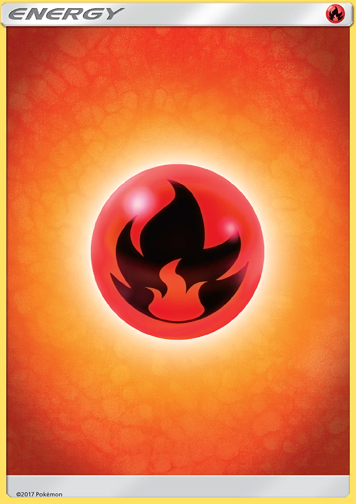 Fire Energy [Sun & Moon: Base Set] Pokémon