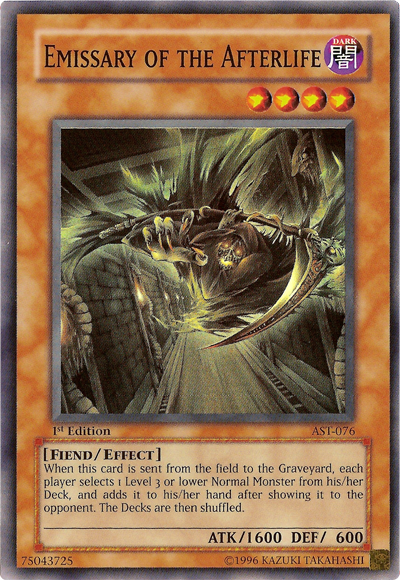Emissary of the Afterlife [AST-076] Super Rare Yu-Gi-Oh!