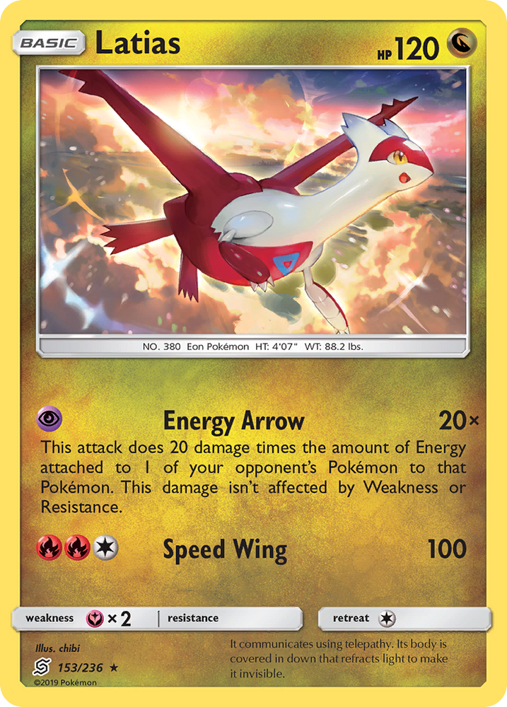 Latias (153/236) [Sun & Moon: Unified Minds] Pokémon