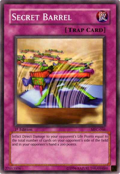 Secret Barrel [MFC-046] Common Yu-Gi-Oh!