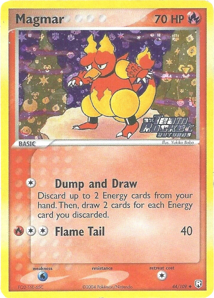 Magmar (44/109) (Stamped) [EX: Team Rocket Returns] Pokémon