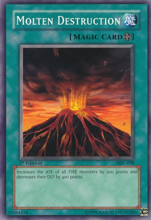 Molten Destruction [MRL-098] Common Yu-Gi-Oh!