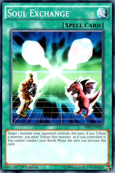 Soul Exchange [SR01-EN030] Common Yu-Gi-Oh!