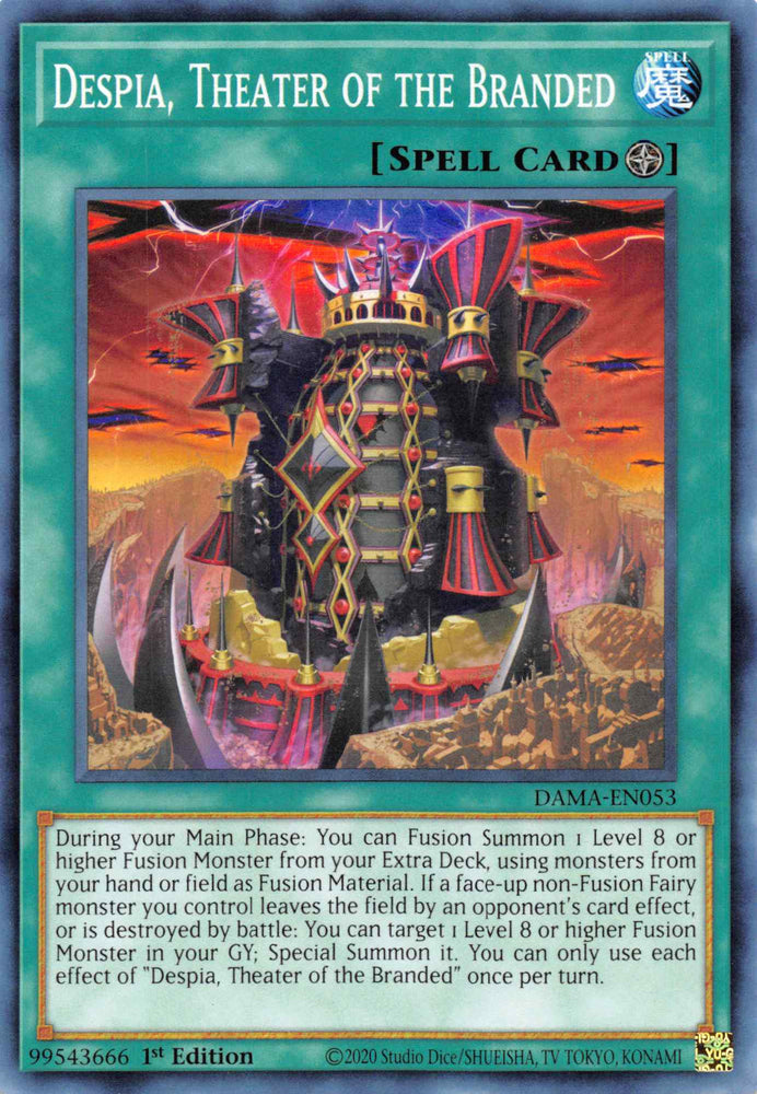 Despia, Theater of the Branded [DAMA-EN053] Common Yu-Gi-Oh!