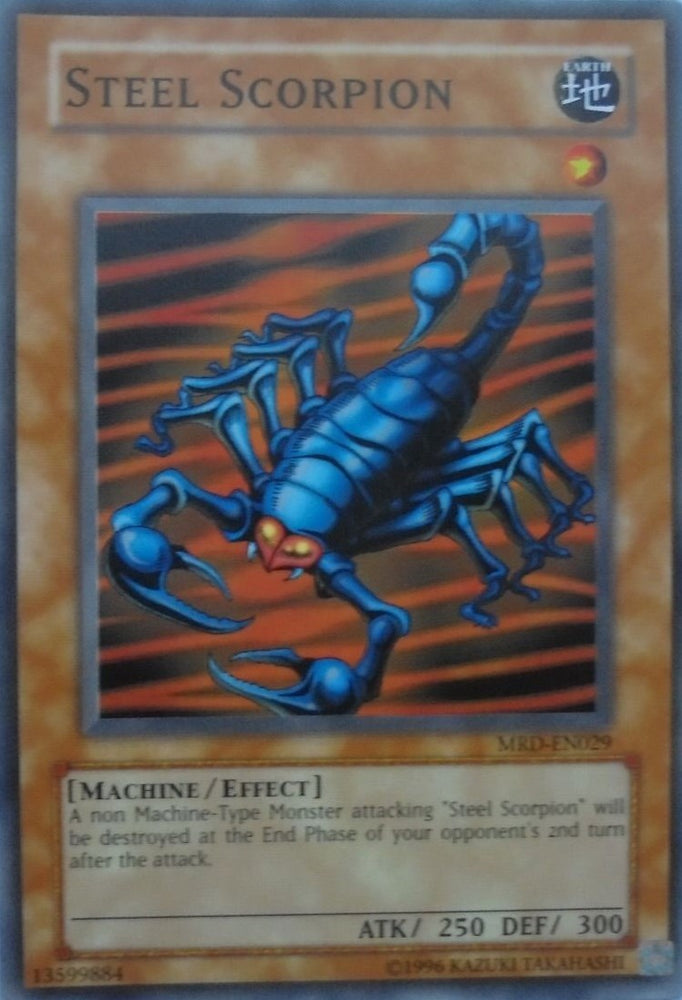 Steel Scorpion [MRD-EN029] Common Yu-Gi-Oh!