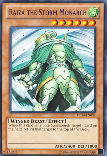Raiza the Storm Monarch (Purple) [DL14-EN008] Rare Yu-Gi-Oh!