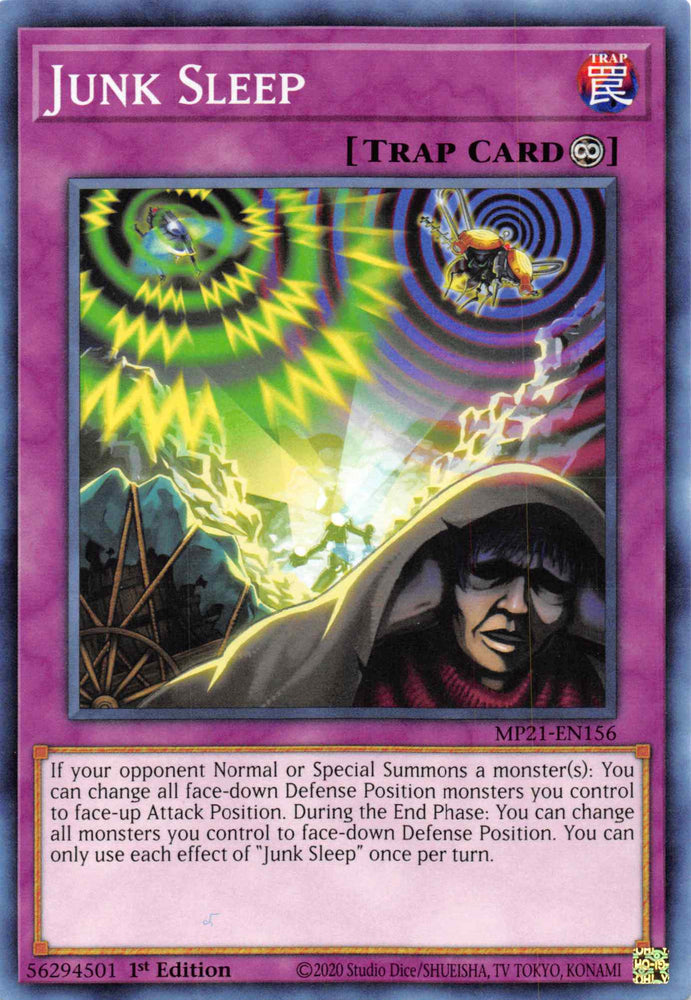 Junk Sleep [MP21-EN156] Common Yu-Gi-Oh!