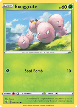 Exeggcute (004/185) [Sword & Shield: Vivid Voltage] Pokémon
