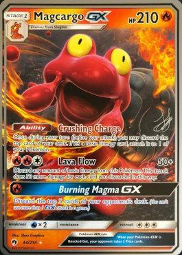 Magcargo GX (44/212) (Perfection - Henry Brand) [World Championships 2019] Pokémon