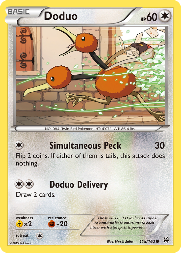 Doduo (115/162) [XY: BREAKthrough] Pokémon