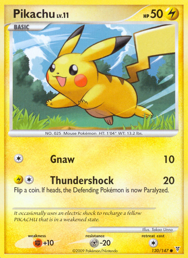 Pikachu (120/147) [Platinum: Supreme Victors] Pokémon