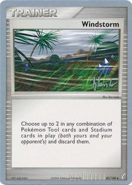 Windstorm (85/100) (Empotech - Dylan Lefavour) [World Championships 2008] Pokémon