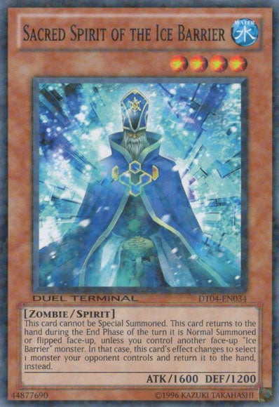 Sacred Spirit of the Ice Barrier [DT04-EN034] Common Yu-Gi-Oh!