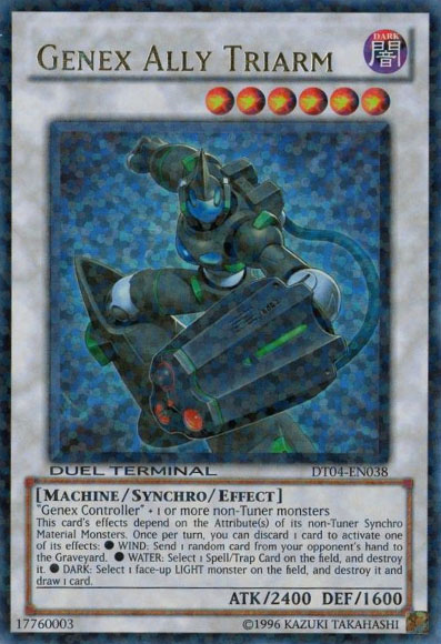 Genex Ally Triarm [DT04-EN038] Ultra Rare Yu-Gi-Oh!