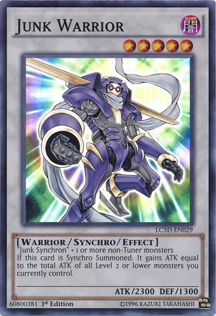 Junk Warrior [LC5D-EN029] Super Rare Yu-Gi-Oh!