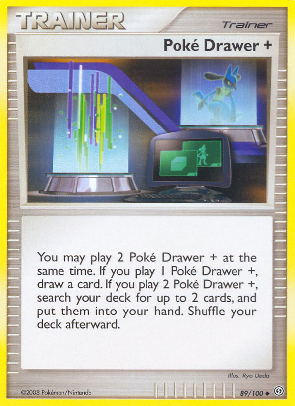 Poke Drawer + (89/100) [Diamond & Pearl: Stormfront] Pokémon
