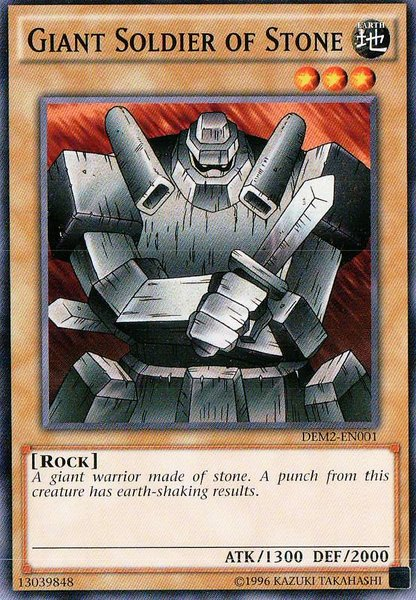 Giant Soldier of Stone [DEM2-EN001] Common Yu-Gi-Oh!