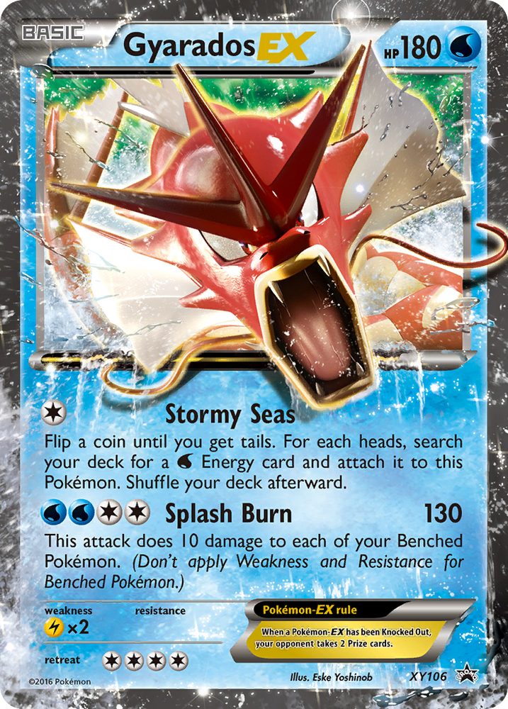 Gyarados EX (XY106) [XY: Black Star Promos] Pokémon