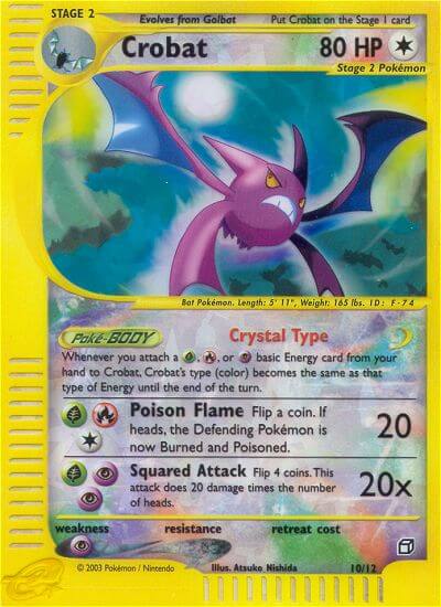 Crobat (10/12) [Box Topper] Pokémon