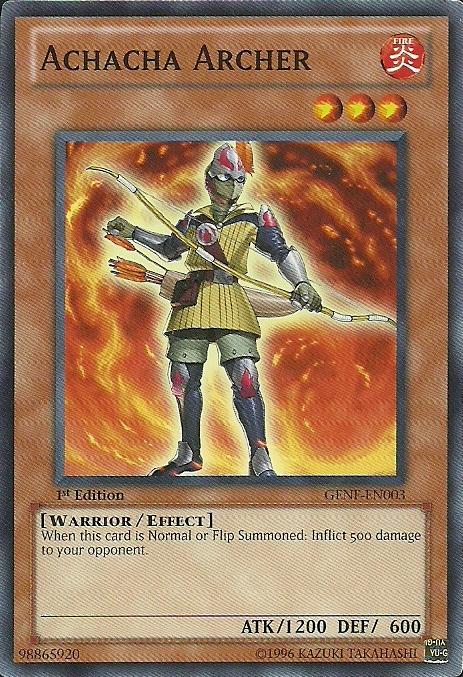 Achacha Archer [GENF-EN003] Common Yu-Gi-Oh!