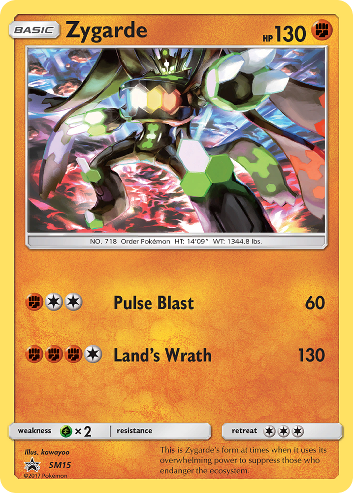 Zygarde (SM15) [Sun & Moon: Black Star Promos] Pokémon