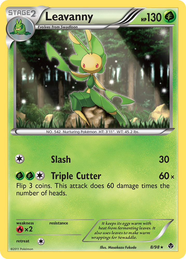 Leavanny (8/98) [Black & White: Emerging Powers] Pokémon