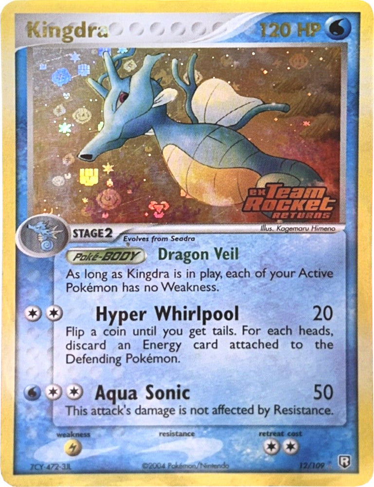 Kingdra (12/109) (Stamped) [EX: Team Rocket Returns] Pokémon
