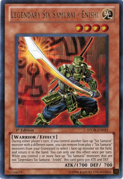 Legendary Six Samurai - Enishi [STOR-EN021] Ultra Rare Yu-Gi-Oh!