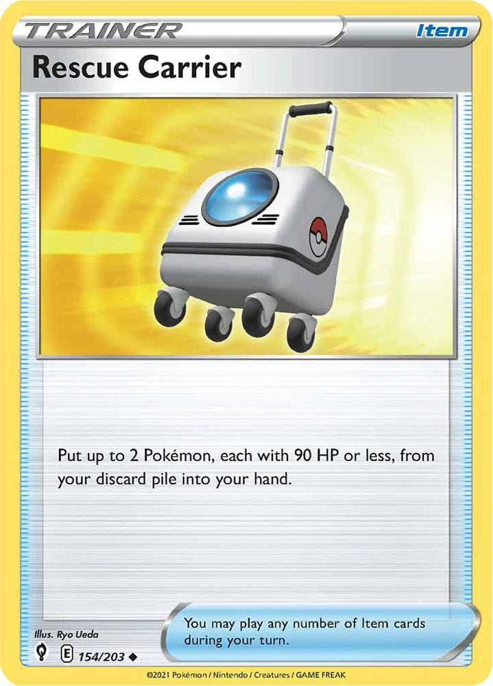 Rescue Carrier (154/203) [Sword & Shield: Evolving Skies] Pokémon
