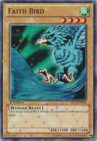 Faith Bird [SP13-EN039] Starfoil Rare Yu-Gi-Oh!