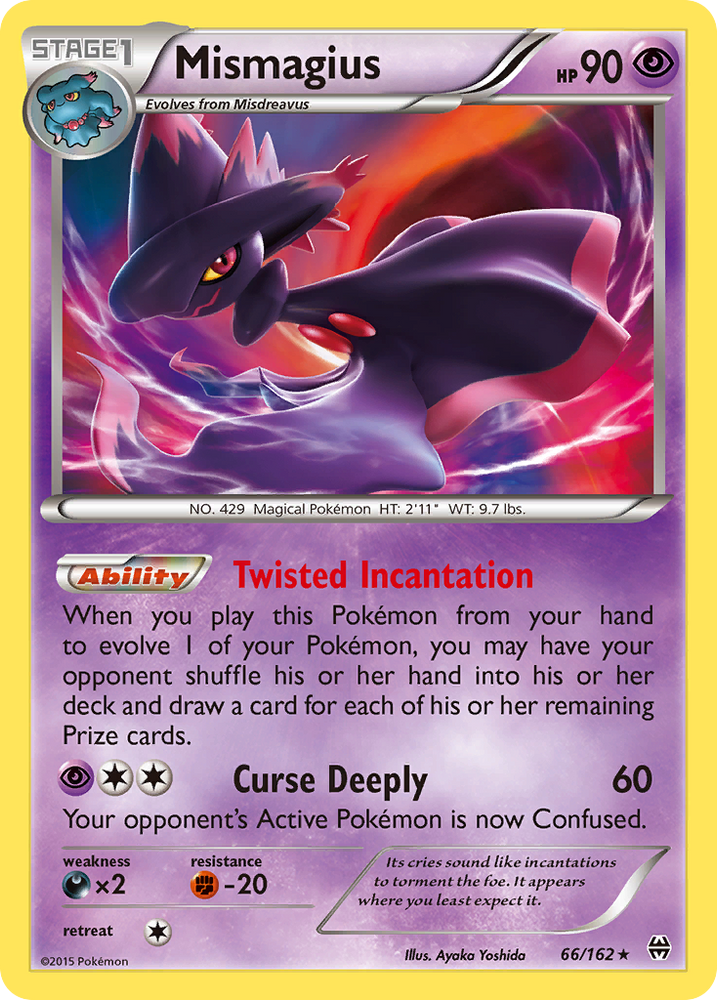 Mismagius (66/162) [XY: BREAKthrough] Pokémon